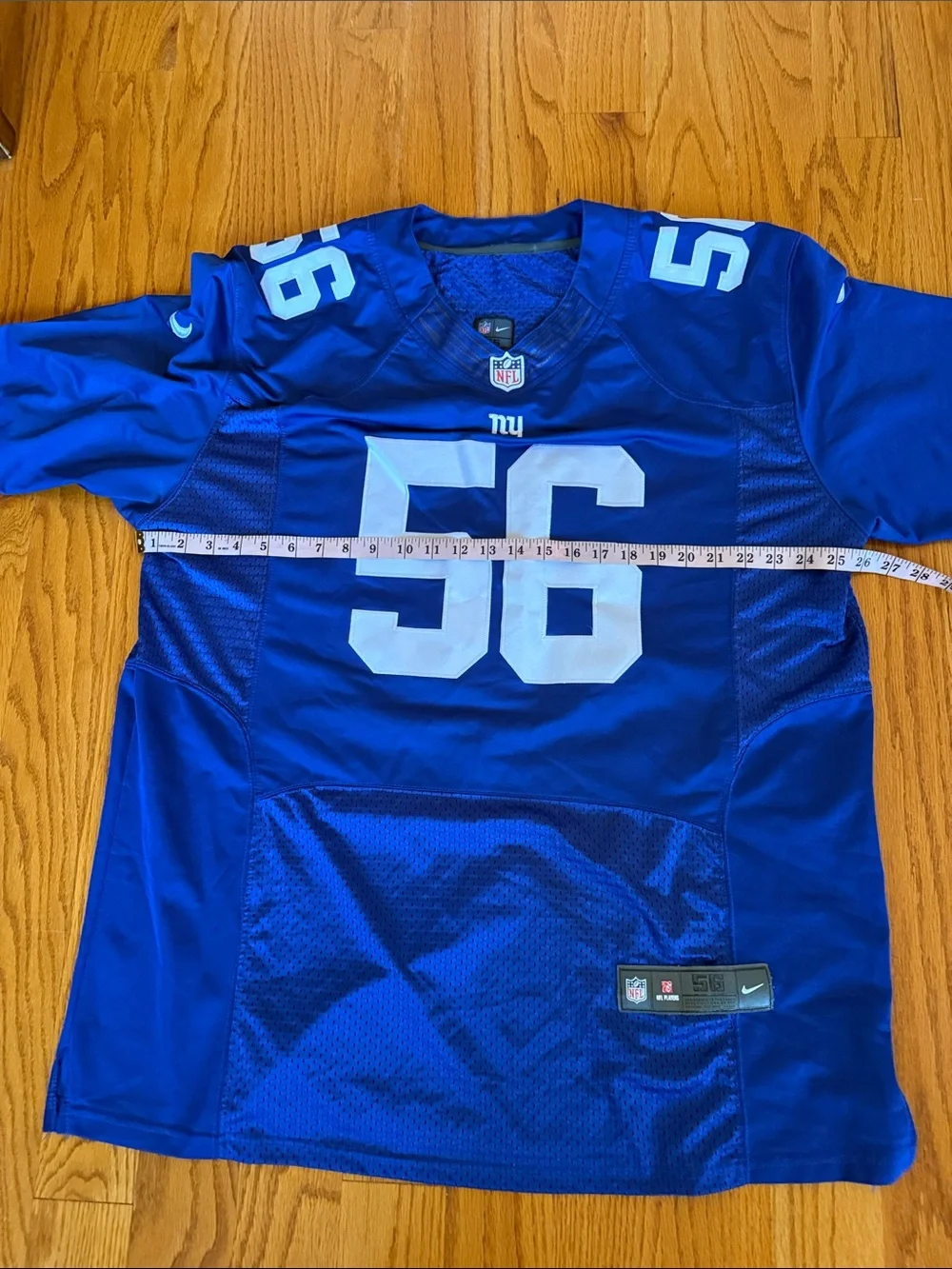 Nike‎ Blue New York Giants #56 Taylor Football Jersey Size TTTG 3XL